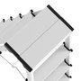 Hailo D60 StandardLine Escalera de doble cara 2x7 peldaños