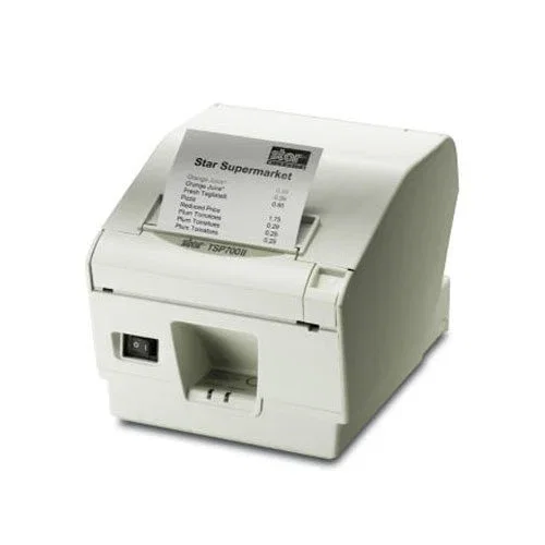 Star Micronics TSP743 II Impresora de etiquetas transferencia térmica Blanca Star Micronics TSP743 II Impresora de etiquetas transferencia térmica Blanca