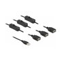 DeLOCK Cable USB Tipo-A macho a 3 x USB Tipo-A hembra con interruptor, 1 m