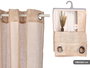 Giftdecor Cortina Beige Relieve 24 cm x 36 cm x 5 cm (Cortina: 140 x 260 cm) (Set de 6)