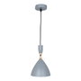 SKD Lámpara Colgante Lia [SKD-P127-G] Acero Gris 1xE27 Sin Bombilla