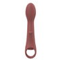 Vibrador Doble Estimulación Nude Marrón