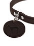 Hunter Collar Aalborg S Cuello:32-38 cm Chocolate Cuero de Vaca