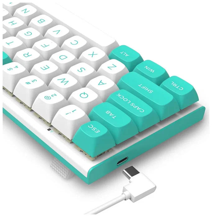Redragon K683WB RGB FIDD Teclado Gaming 60% Mecánico RGB Cableado USB Layout Español Redragon K683WB RGB FIDD Teclado Gaming 60% Mecánico RGB Cableado USB Layout Español