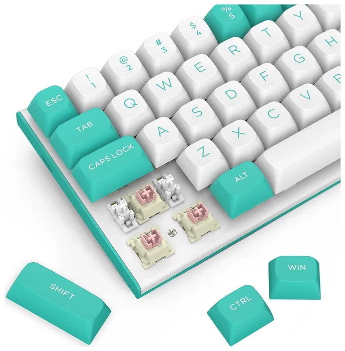 Redragon K683WB RGB FIDD Teclado Gaming 60% Mecánico RGB Cableado USB Layout Español Redragon K683WB RGB FIDD Teclado Gaming 60% Mecánico RGB Cableado USB Layout Español