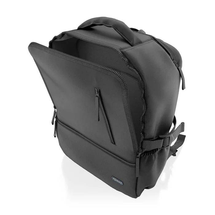 Aisens Mochila Deportiva ASBG-BP086-BK para Portátil de 15,6 Pulgadas, Negra