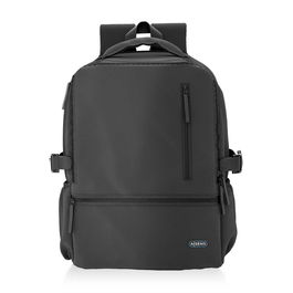 AISENS - MOCHILA DEPORTIVA REPELENTE AL AGUA PARA PORTATIL 15,6, NEGRO