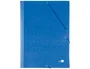 Liderpapel Carpeta Gomas Tres Solapas Cartón Prespán Folio Azul
