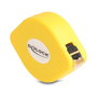 DeLOCK Cable de red retráctil RJ45 Cat.6A U/FTP 1,5 m Negro/Amarillo