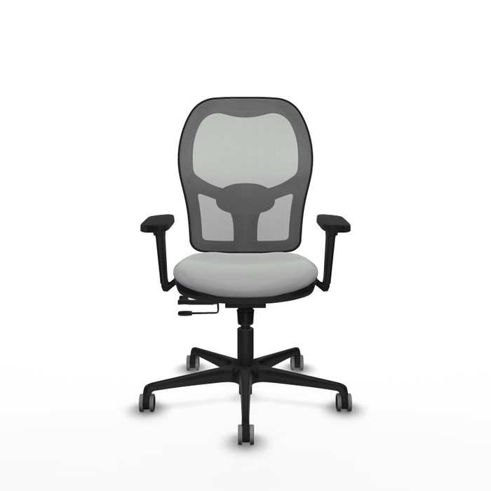 PIQUERAS Y CRESPO Silla de oficina Jorquera Gris con mecanismo Sincro/Traslack