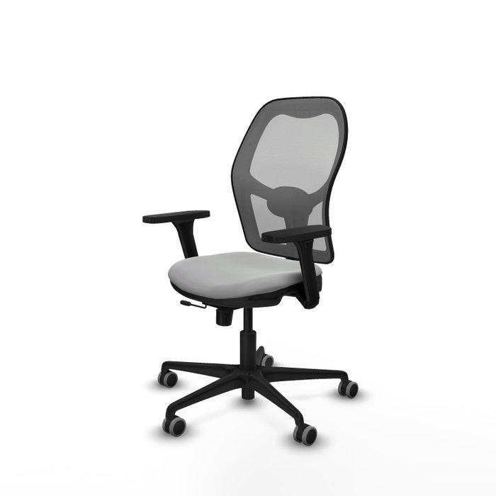 PIQUERAS Y CRESPO Silla de oficina Jorquera Gris con mecanismo Sincro/Traslack