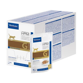 Virbac G1 Cat Gastro Support Mousse para Gatos Sabor Pescado 12x85 gr