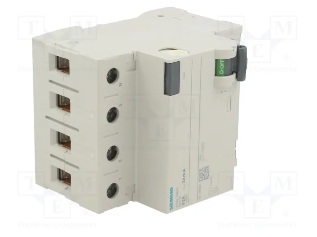 SIEMENS 5SV4346-0 Interruptor diferencial 63A 30mA 3+N