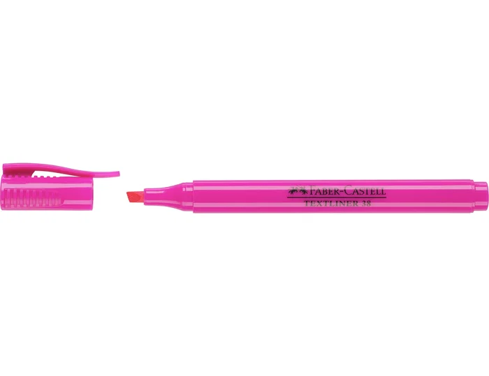 Faber-Castell Textliner 38 Rosa Fluorescente Pack de 10