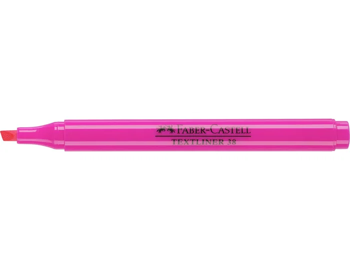 Faber-Castell Textliner 38 Rosa Fluorescente Pack de 10