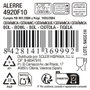 La Mediterranea Bol Alerre para Ensalada o Postres, 1300 ml, Acabado Mate, 16 Unidades
