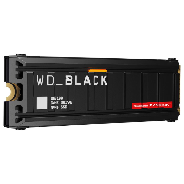 Western Digital WD_BLACK SN8100 NVMe 2 TB M.2 2280 con disipador térmico Western Digital WD_BLACK SN8100 NVMe 2 TB M.2 2280 con disipador térmico