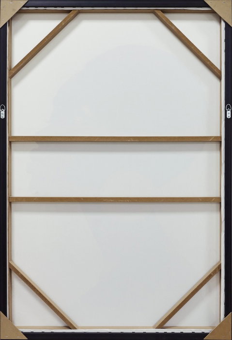 DKD Home Decor Cuadro Lienzo Surtido de 2 Piezas Dorado y Negro 83x4,5x123 cm