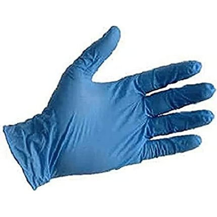 Blanca Guantes de látex satinados antideslizantes sin polvo, talla mediana Blanca Guantes de látex satinados antideslizantes sin polvo, talla mediana
