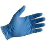Blanca Guantes de látex satinados antideslizantes sin polvo, talla mediana