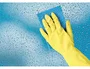 Blanca Guantes de Latex Satinados con Relieve Antideslizante sin Polvo Talla Mediana Pack 2 Unidades para Hostelería y Manipulación de Alimentos 305x4x110 mm