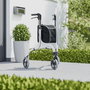 Weinberger Andador de aluminio con 3 ruedas