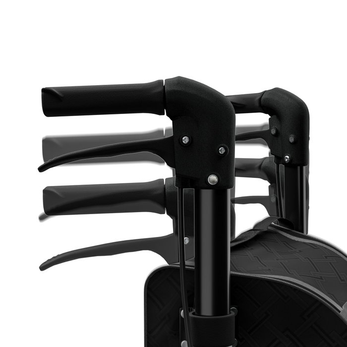 Weinberger Andador de aluminio con 3 ruedas