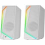 Mars Gaming MS72W Altavoces Gaming 2.0 RGB Blanco 15W RMS