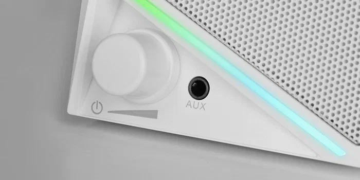 Mars Gaming MS72W Altavoces Gaming 15W RGB Blanco