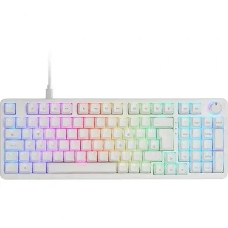 Mars Gaming MKPROWBES Teclado Gaming Mecánico Switch Azul Blanco Full Size Mars Gaming MKPROWBES Teclado Gaming Mecánico Switch Azul Blanco Full Size