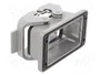 HARTING Carcasa para conectores HDC tamaño 10B IP65 recto