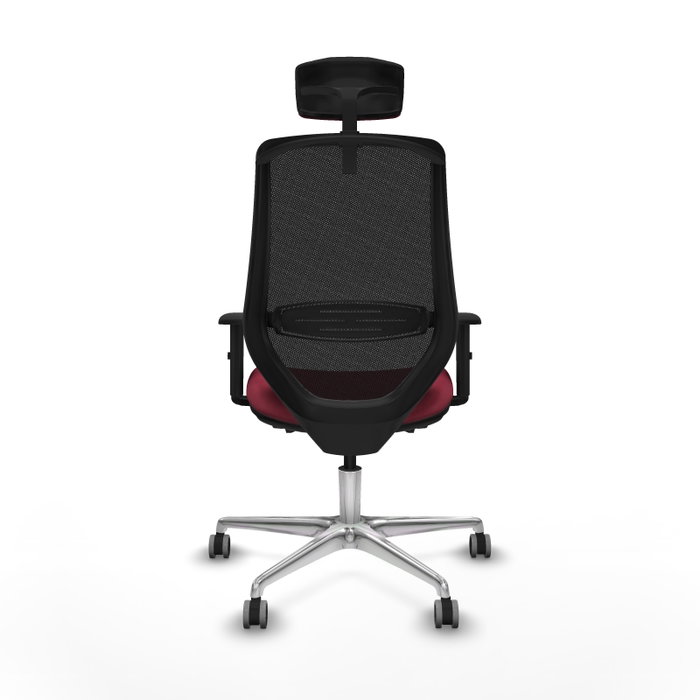 PIQUERAS Y CRESPO Silla de oficina Mardos con mecanismo Sincro/Traslack, Granate y Negro PIQUERAS Y CRESPO Silla de oficina Mardos con mecanismo Sincro/Traslack, Granate y Negro