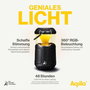Aqiila Soundbird B10 3-en-1 Lámpara con altavoz y powerbank Negro