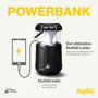 Aqiila Soundbird B10 3-en-1 Lámpara con altavoz y powerbank Negro