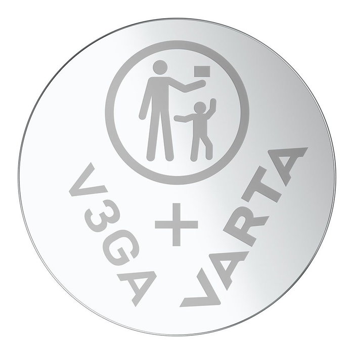 Varta Pila Botón Alcalina LR41 V3GA 1,5V Ø7,9x3,6mm Blister 1 Unidad