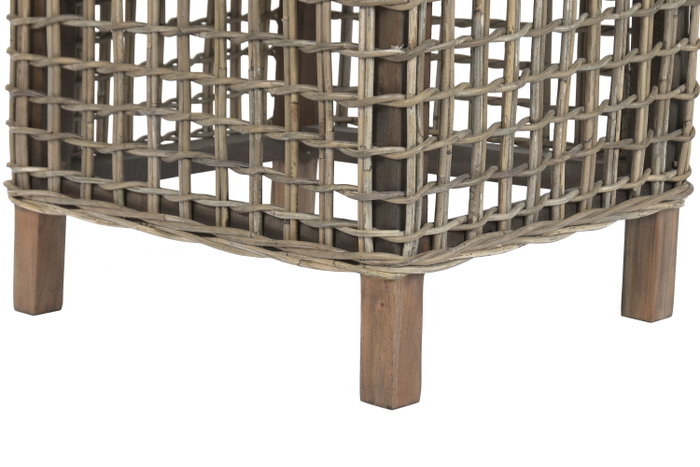 DKD Home Decor Silla de Madera de Mahogany y Ratán Marrón DKD Home Decor Silla de Madera de Mahogany y Ratán Marrón