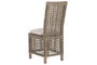 DKD Home Decor Silla de Madera de Mahogany y Ratán Marrón