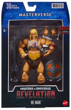 Mattel He-Man Masters of the Universe Revelation Figura de 18 cm