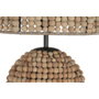 DKD Home Decor Lámpara de Pie Madera y Metal Marrón