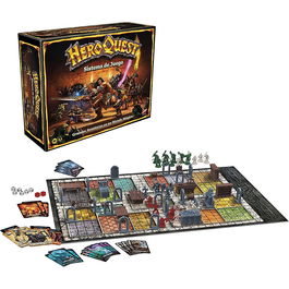 Hasbro Games Juego De Mesa Heroquest F2847 Fantasía Aventura Español +14 Años