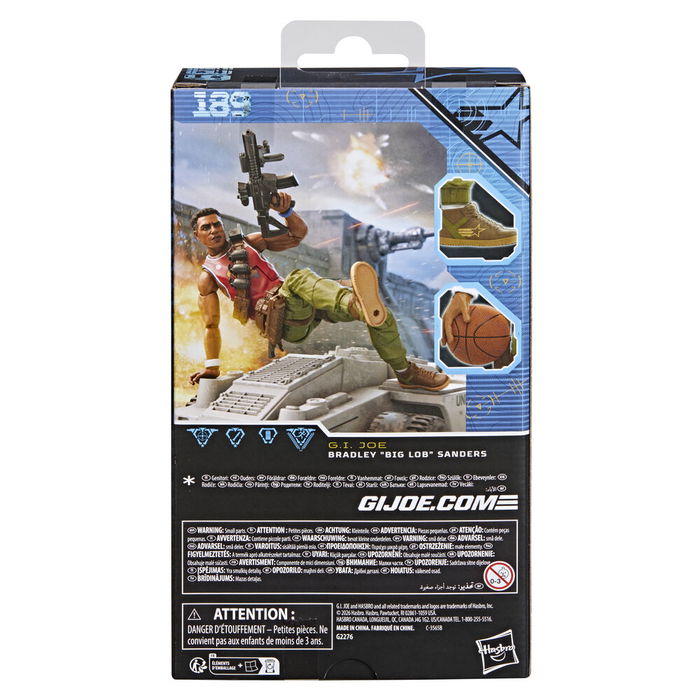 Hasbro G.I. Joe Classified Series Figura Bradley Big Lob Sanders 15cm