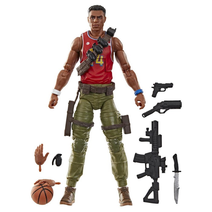 Hasbro G.I. Joe Classified Series - Figura de Acción Bradley "Big Lob" Sanders de 15 cm con 8 Accesorios, Articulada para Coleccionistas Hasbro G.I. Joe Classified Series - Figura de Acción Bradley "Big Lob" Sanders de 15 cm con 8 Accesorios, Articulada para Coleccionistas