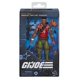 Hasbro G.I. Joe Classified Series - Figura de Acción Bradley "Big Lob" Sanders de 15 cm con 8 Accesorios, Articulada para Coleccionistas