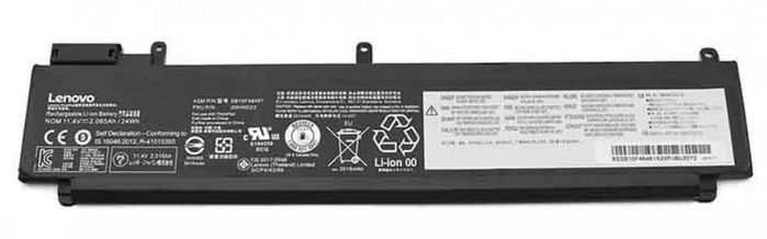 Lenovo Batería Li-ion de 24Wh, 11,4V, 3 celdas para ThinkPad T460s/T470s Lenovo Batería Li-ion de 24Wh, 11,4V, 3 celdas para ThinkPad T460s/T470s