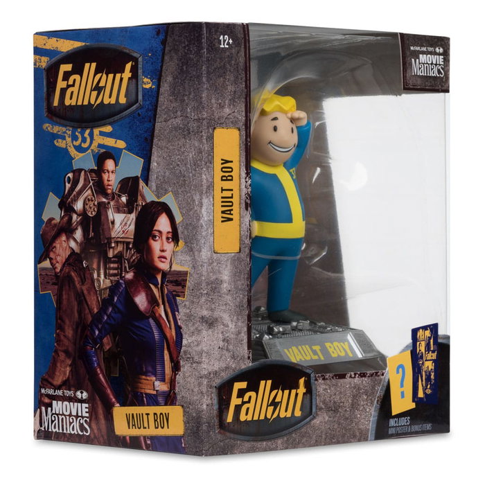 Fallout Figura Movie Maniacs Vault Boy Version 3 14 cm Fallout Figura Movie Maniacs Vault Boy Version 3 14 cm