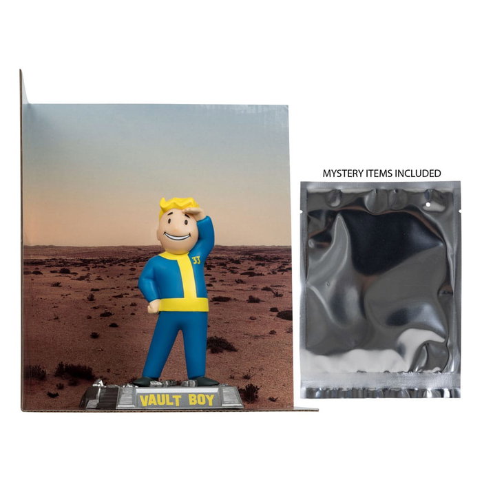 Fallout Figura Movie Maniacs Vault Boy Version 3 14 cm Fallout Figura Movie Maniacs Vault Boy Version 3 14 cm