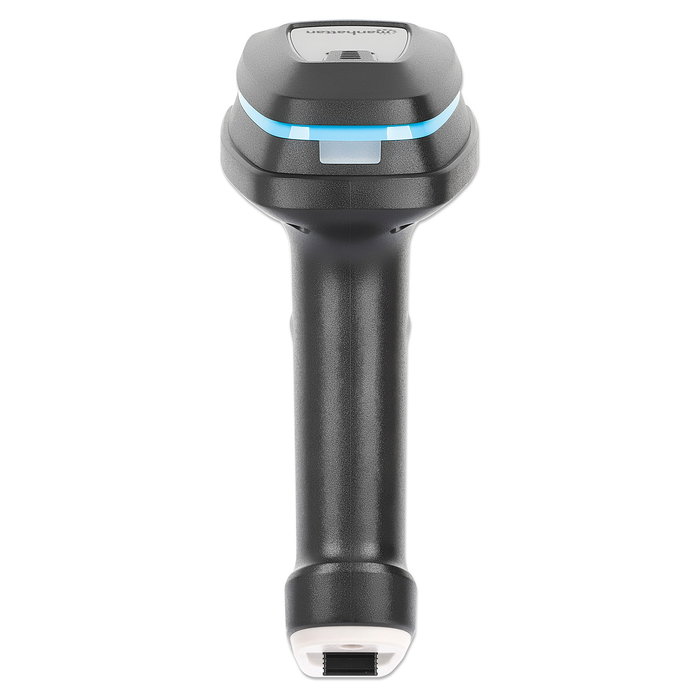 MANHATTAN Escáner de Códigos de Barras Inalámbrico 2D 1D Largo Alcance 80 m LED 1280x800 Pixels USB-C Negro