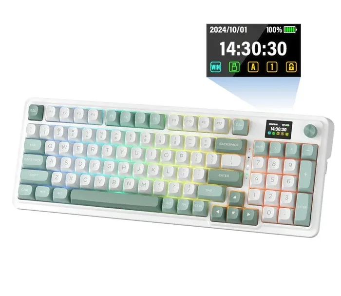 Teclado Mecánico Inalámbrico Redragon Galatin Pro K719WG RGB-PRO Layout Español