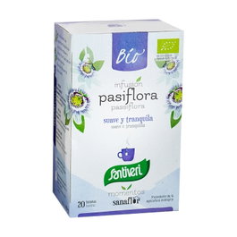 Santiveri Infusión de Pasiflora BIO Sanaflor - Relajante Natural