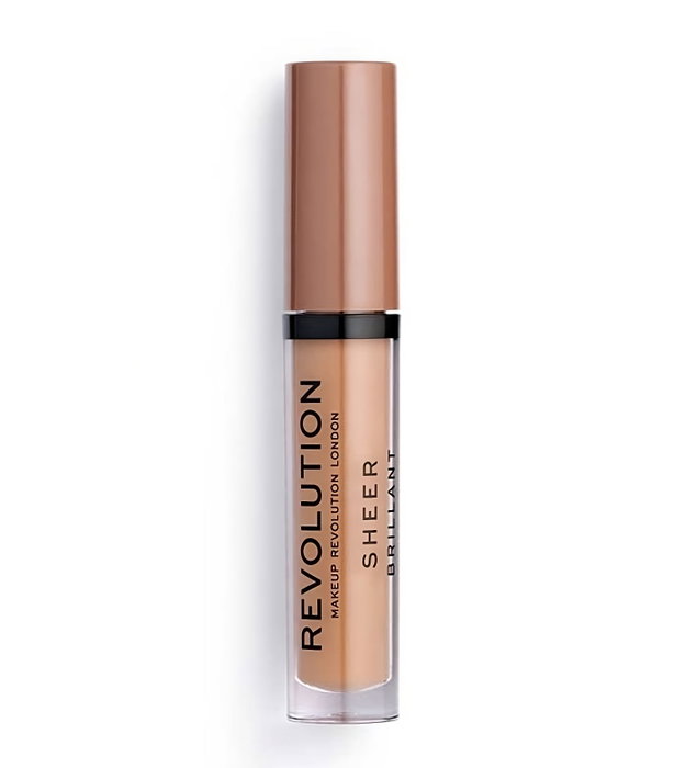 Sheer Brillant, Vegano, Brillo de labios, 119, Ajetreo, 3.5 ml